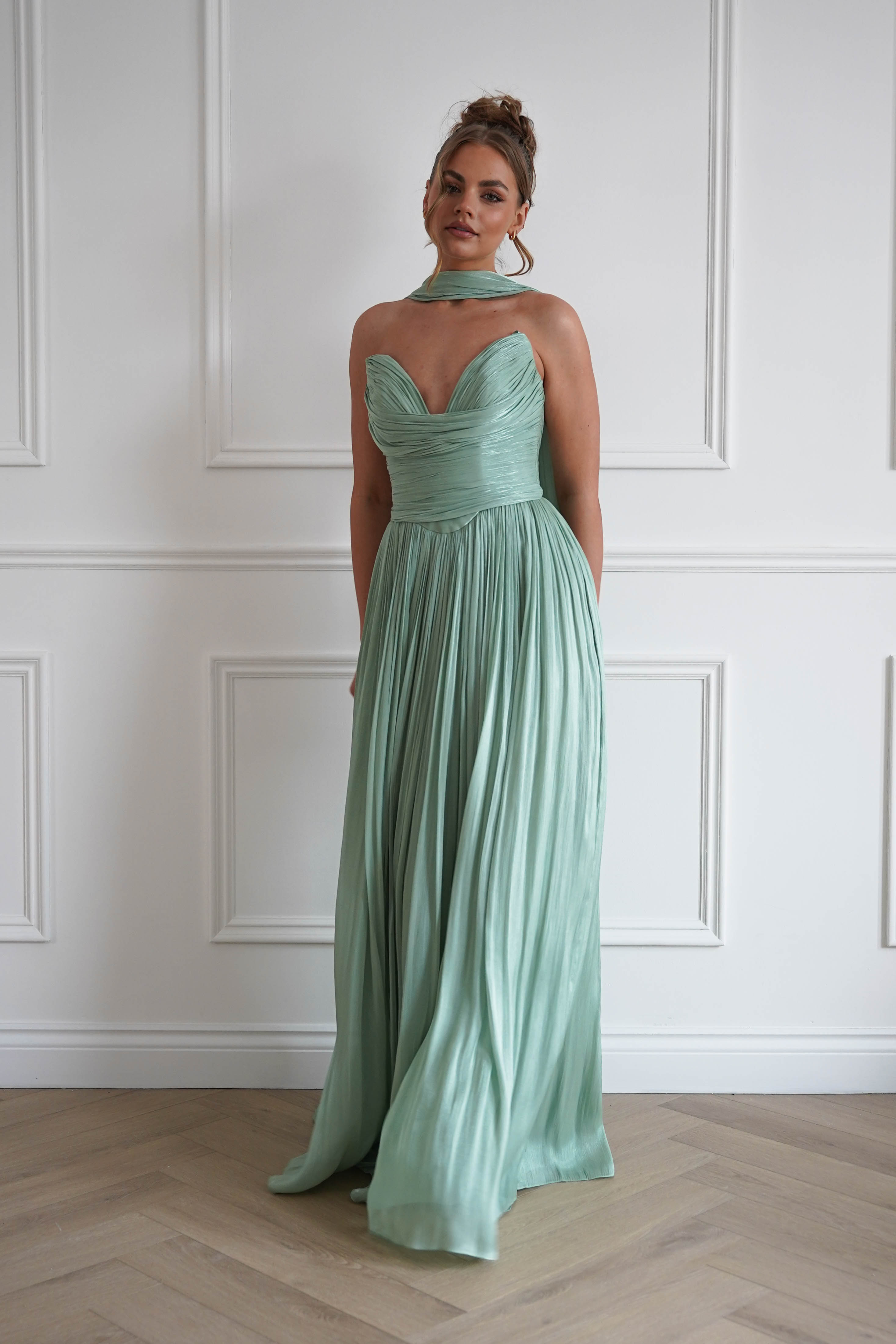 Oh Hello Clothing Dresses > Prom Dresses 1*DONE-*CD410-CIND-SAGE GOWN