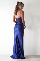 Regina Embellished Bodice Gown | Midnight Blue | Debs & Prom | Formal Gown | Oh Hello Clothing