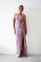 Oh Hello Clothing Dresses > Prom Dresses 1*DONE- CIND- CD417 - MAUVE GOWN