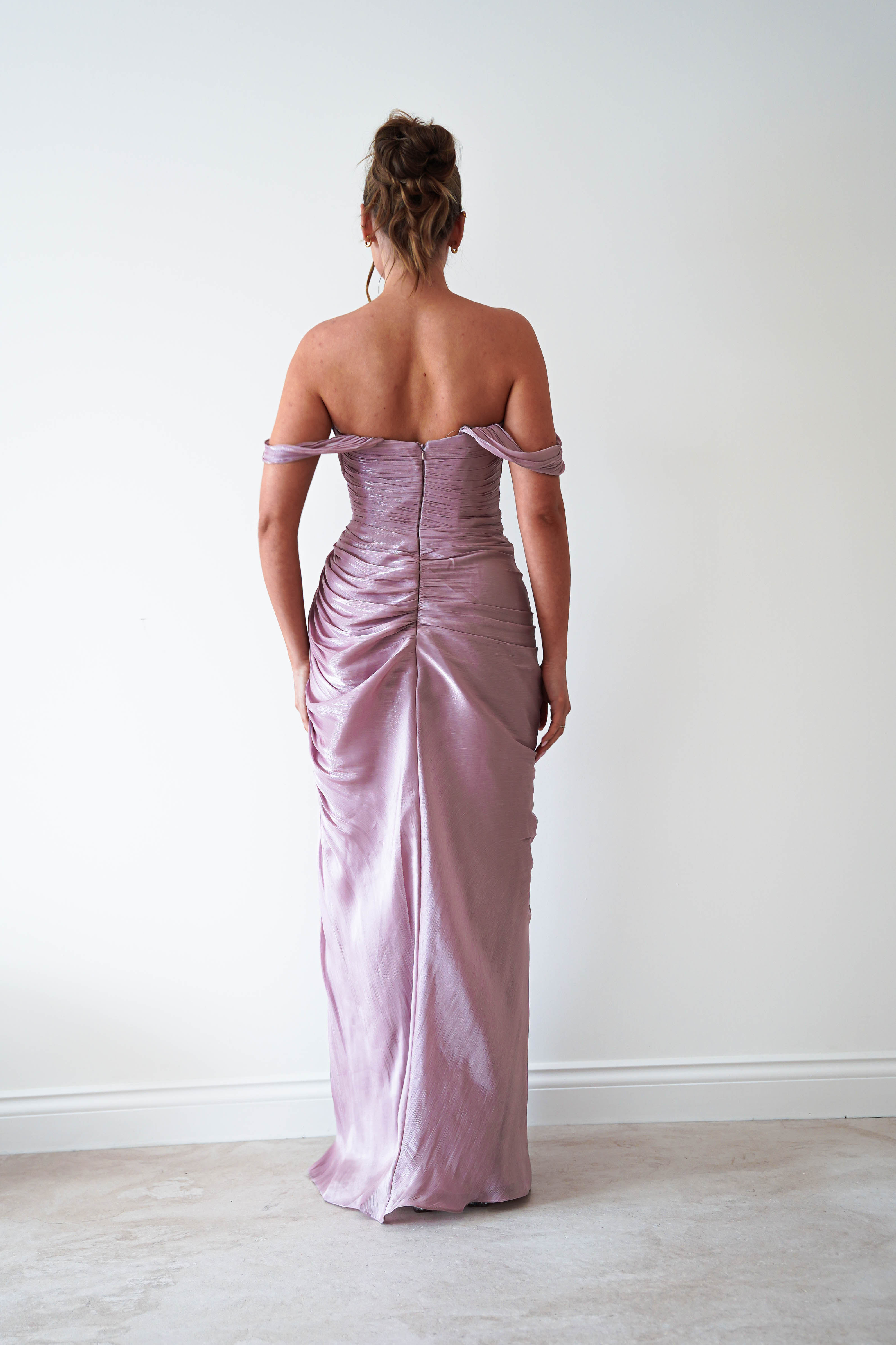 Oh Hello Clothing Dresses > Prom Dresses 1*DONE- CIND- CD417 - MAUVE GOWN