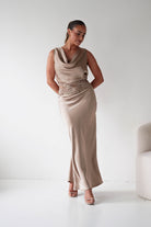 Oh Hello Clothing Women > Clothing > Dresses 1*DONE -ELSA- SKIRT & TOP - Beige- VMCP1326 (Copy) (Copy)