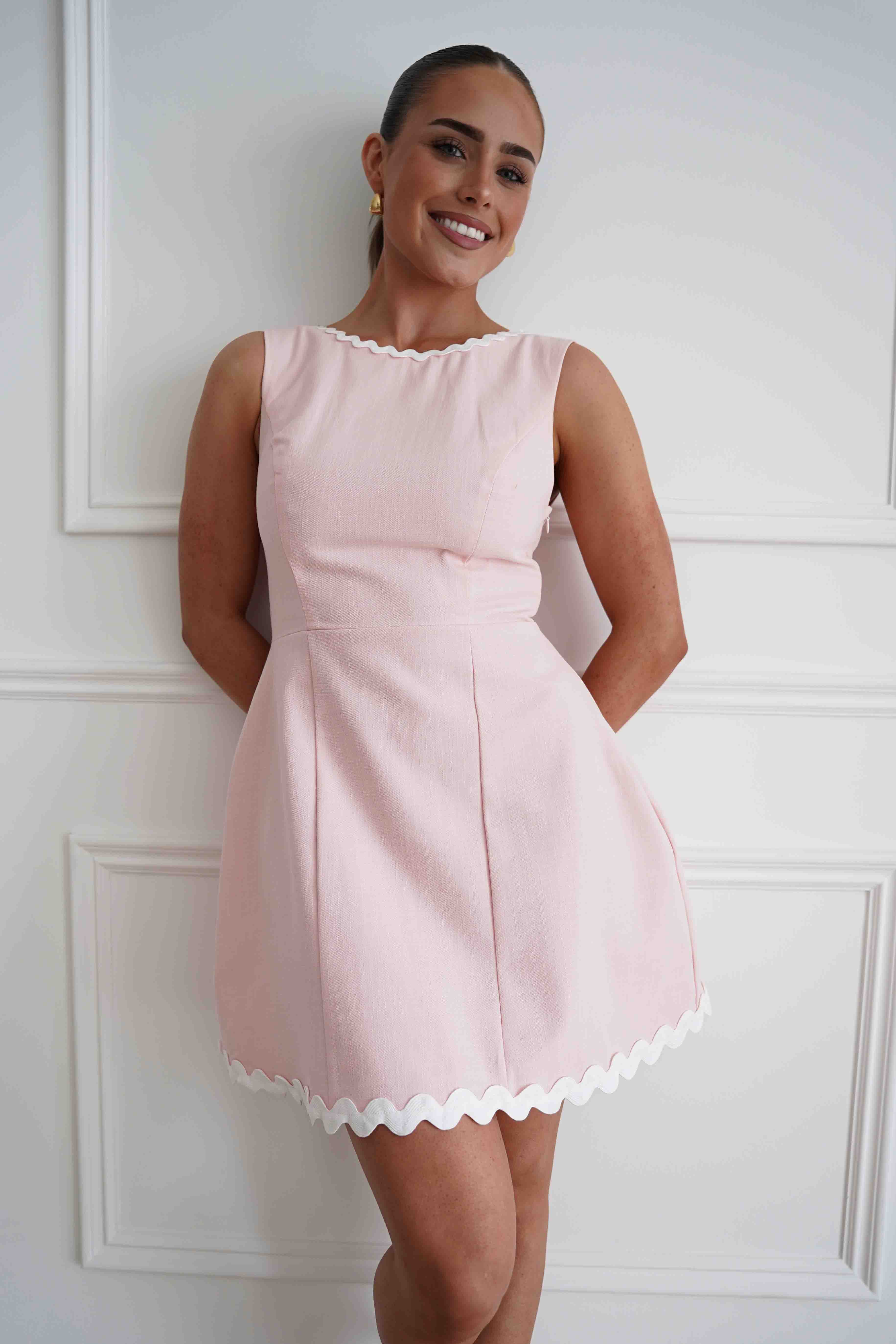 Oh Hello Clothing Women > Clothing > Dresses 1*DONE-INDIKAH- SRI325J-Pink mini dress