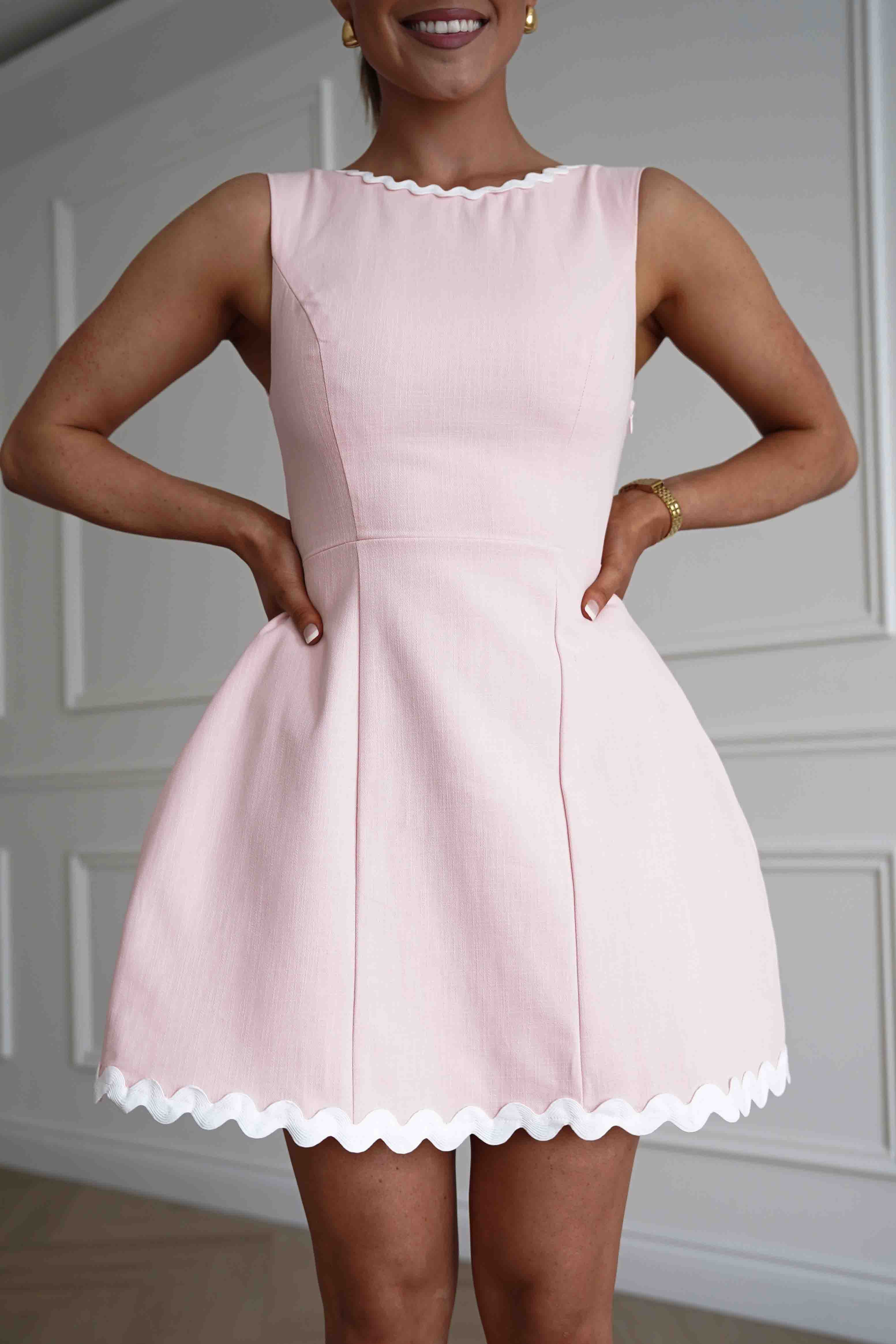 Oh Hello Clothing Women > Clothing > Dresses 1*DONE-INDIKAH- SRI325J-Pink mini dress