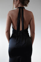 Kartia Halterneck Maxi Gown | Black | Debs & Prom | Formal Gown | Oh Hello Clothing