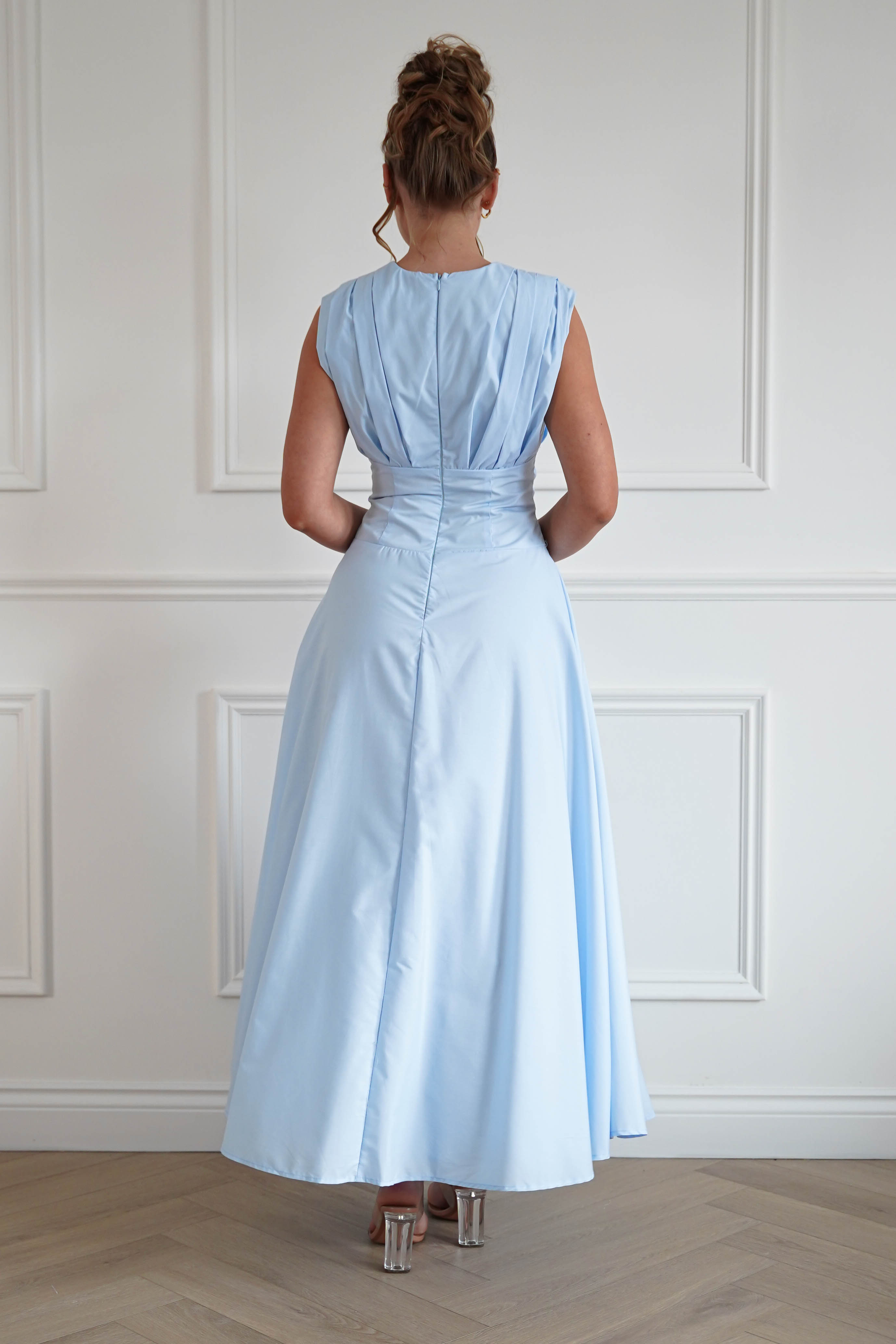 Oh Hello Clothing Women > Clothing > Dresses 1*DONE-SASHA-650979-BABYBLUE DRESS