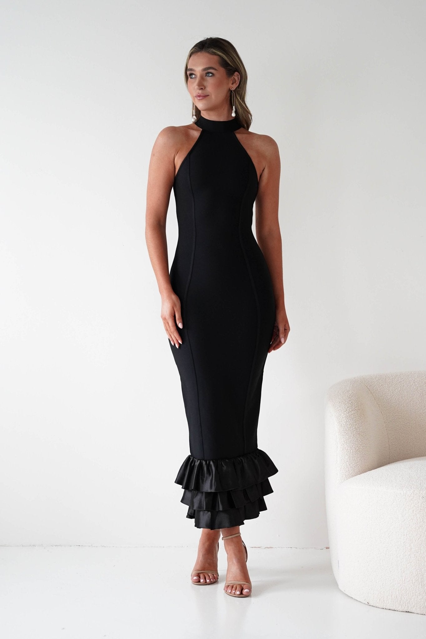 Bryonie Bodycon Bandage Maxi Dress | Black Tie & Graduation | Oh Hello Clothing