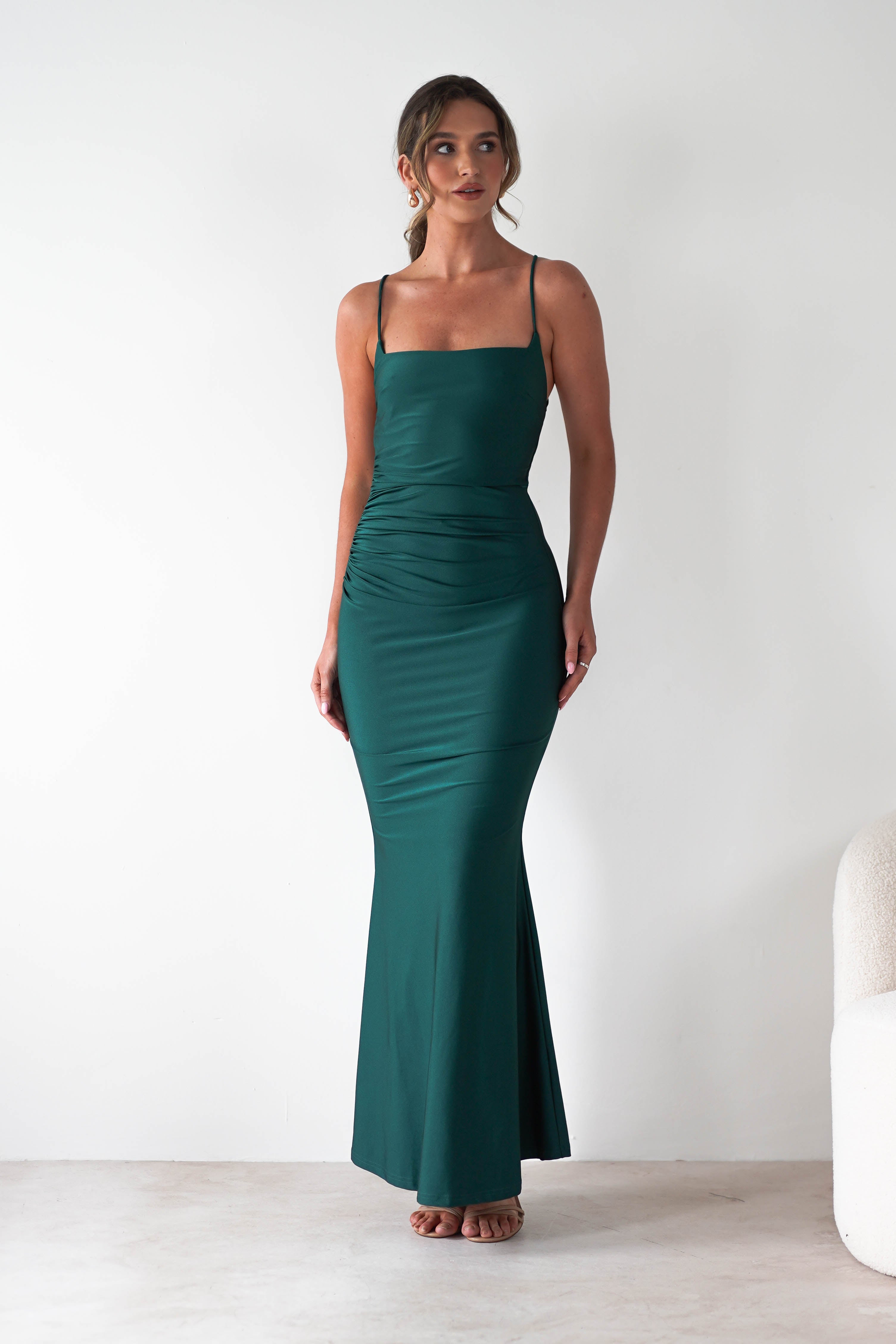 Monette Bodycon Maxi Gown | Emerald Green | Debs & Prom | Formal Gown | Oh Hello Clothing