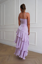 Oh Hello Clothing Women > Clothing > Dresses *DONE - Renee Luminescent Ruffle Maxi Dress | Lilac
