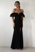 Olympia Off The Shoulder Gown | Black | Debs & Prom | Formal Gown | Oh Hello Clothing